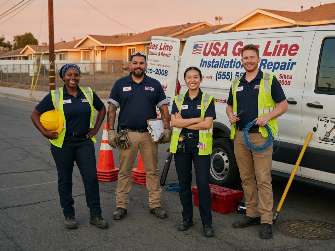 Gas Line Installation company in Harbinger, NC